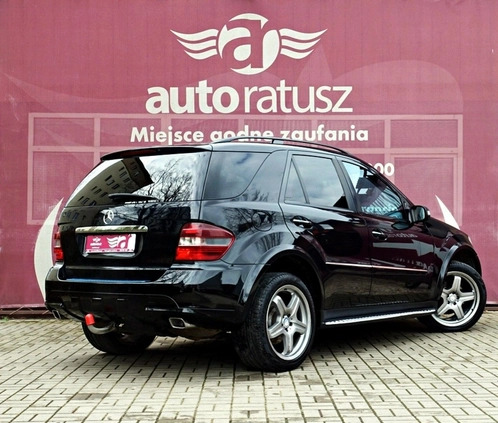 Mercedes-Benz ML cena 55900 przebieg: 255973, rok produkcji 2007 z Jasień małe 742